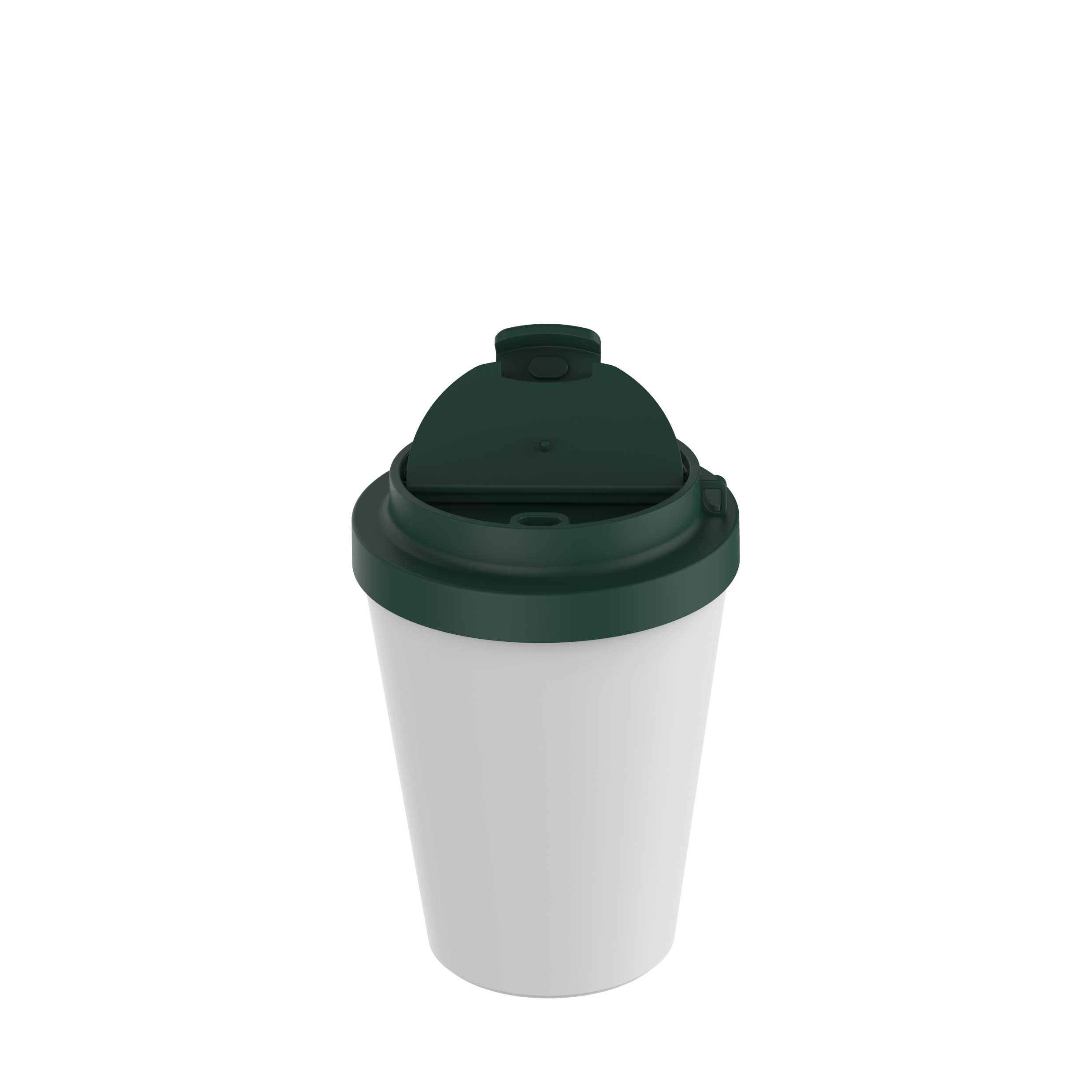 Double decker coffee cup
