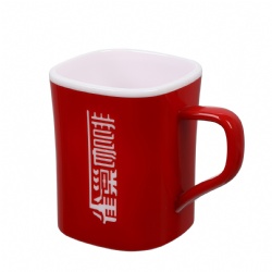 Double-color coffee mug